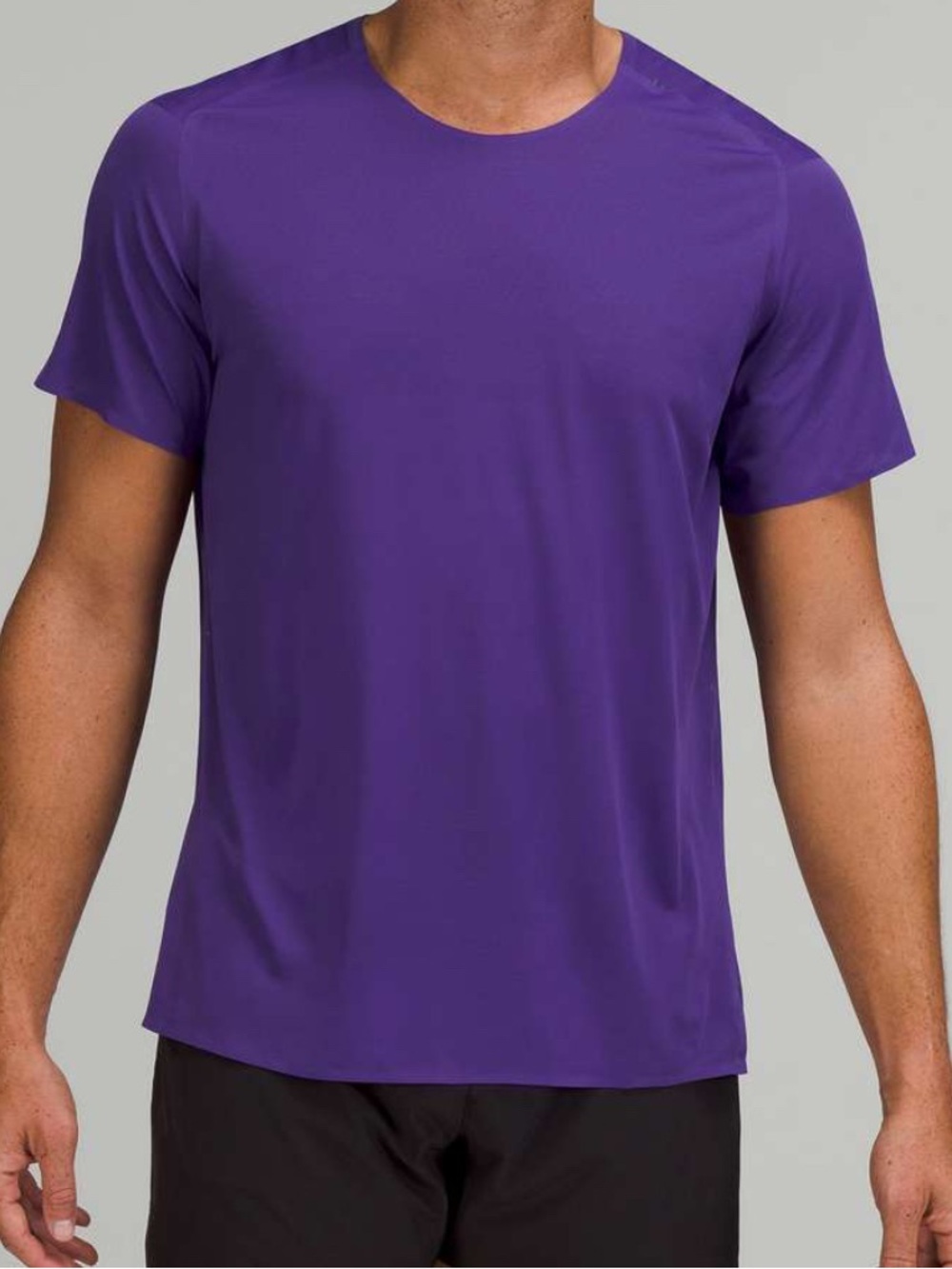 lululemon athletica lightweight Short Sleeve Crew Top - Purple